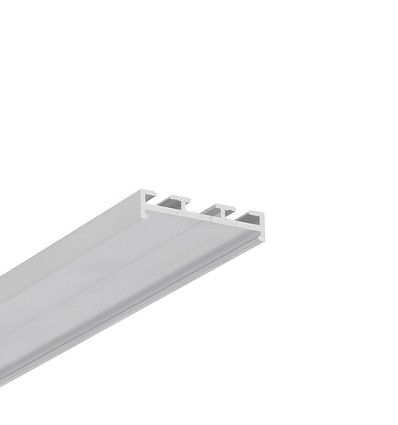 1m tilbehørsprofil COMBO30-02 Q9 - Ubehandlet aluminium