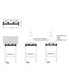 2m accessoiresprofiel COMBO30-02 Q9 - Onbehandeld aluminium