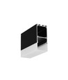 Profil d'accessoires 2m COMBO30-02 Q9 - Noir anodisé