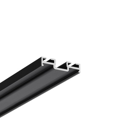 2m tilbehørsprofil COMBO30-03 C4/Q9 - Svart anodisert