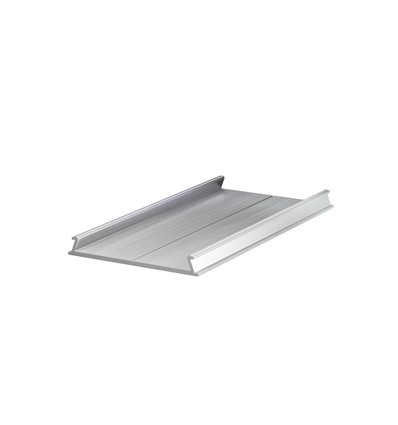 2m montageprofiel C10 - Onbehandeld aluminium