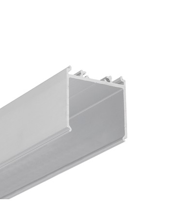 2m profiel voor stroomvoorziening VARIO30-08 - Onbehandeld aluminium