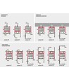 Profilé 2m pour alimentation VARIO30-08 - Anodisé