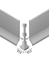 Profilé de finition BASE 2m - Aluminium brut