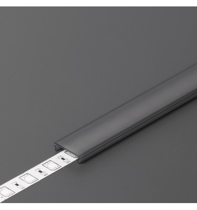 2m cover C CLICK - Zwart