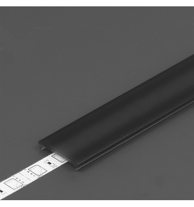 Couvre-profilé C6 CLICK 2m - Noir