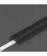 Couvre-profilé C6 CLICK 2m - Noir