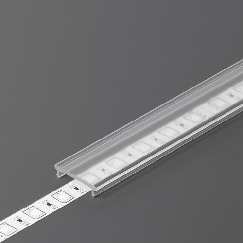 Couvercle 2m F CLICK - Transparent