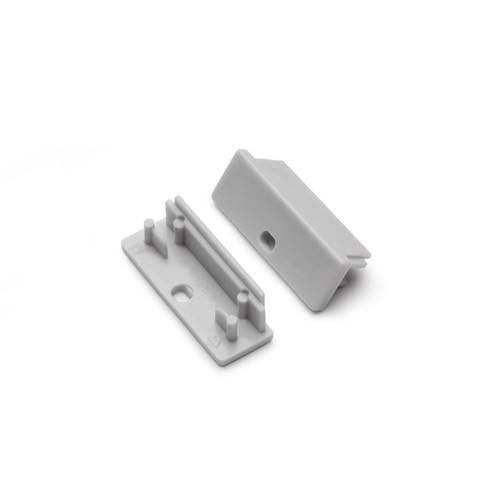 1 pièce Embout WIDE24 - Avec trou, gris