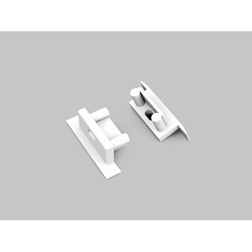 1 pièce Embout BEGTIN12 GEN2 SQ - Avec trou, blanc