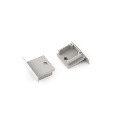 1 pièce Embout SMART-IN16-BC3 - Avec trou, gris