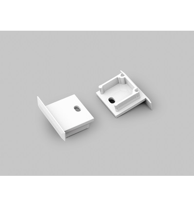 1 pièce Embout SMART-IN16-BC3 - Avec trou, blanc