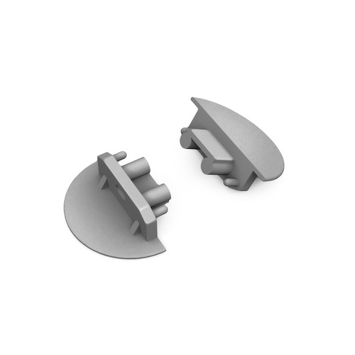 1 pièce Embout GROOVE10 GEN2 - Avec trou, gris