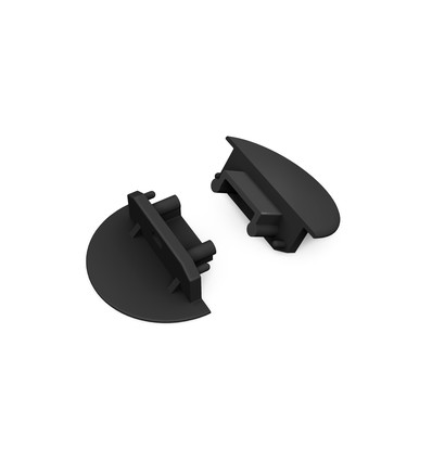 1 pc. Embout GROOVE14 GEN2 - Avec trou, noir