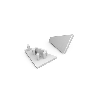 1 pièce Embout CORNER10 GEN2 - Argenté