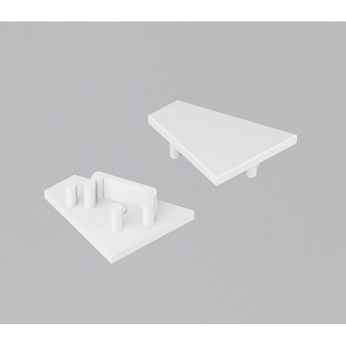 1 pièce Embout CORNER12.V2 - Blanc