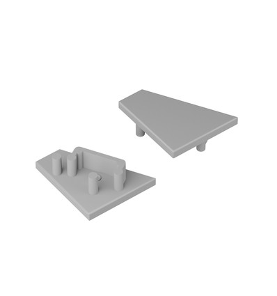 1 pièce Embout CORNER12.V2 - Gris