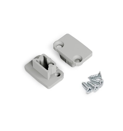 1 st. ändstycke FLOOR8 - Grå