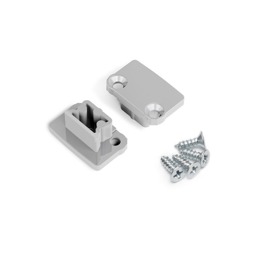 1 stuk Eindstuk FLOOR8 - Zilverkleurig