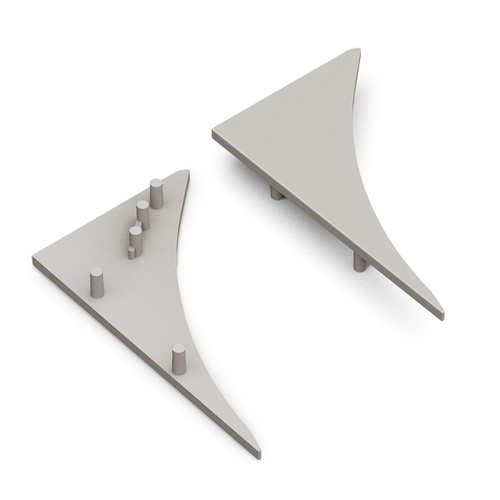 1 pièce Embout SMOOTH12 - Gris