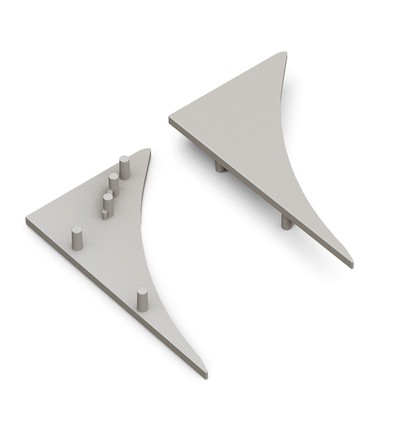 1 pièce Embout SMOOTH12 - Gris