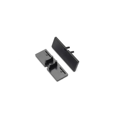 1 pièce Embout BACK10 - Avec trou, noir