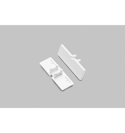 1 pièce Embout BACK10 - Avec trou, blanc