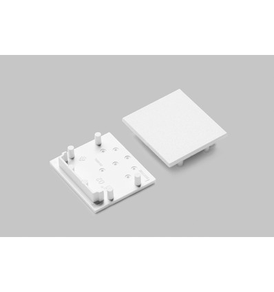 1 stuk Eindstuk VARIO30-02 - Wit