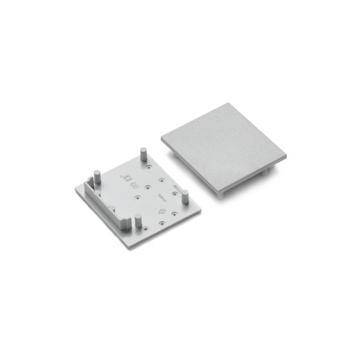 1 stuk Eindstuk VARIO30-03 - Grijs