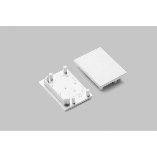 1 stk. Endestykke VARIO30-05 - Hvid