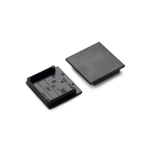 1 stk. Endestykke VARIO30-08D - Sort