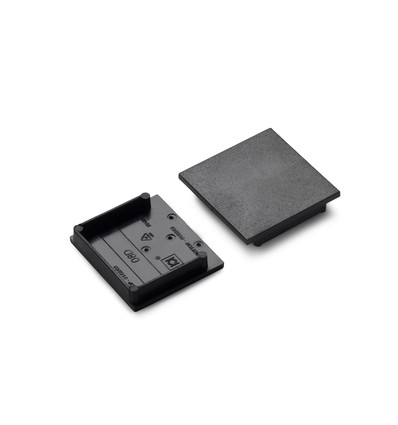 1 stk. Endestykke VARIO30-08D - Sort