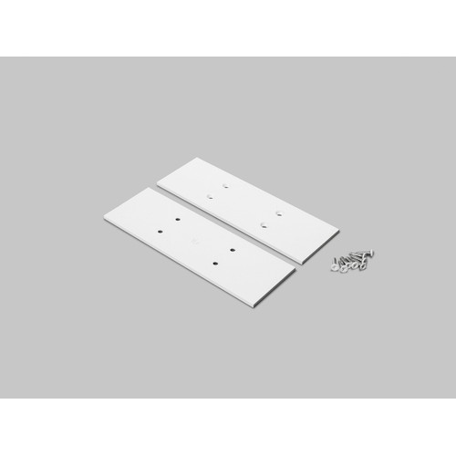 1 stk. Endestykke VARIO30-16-E9 - Metal, hvid