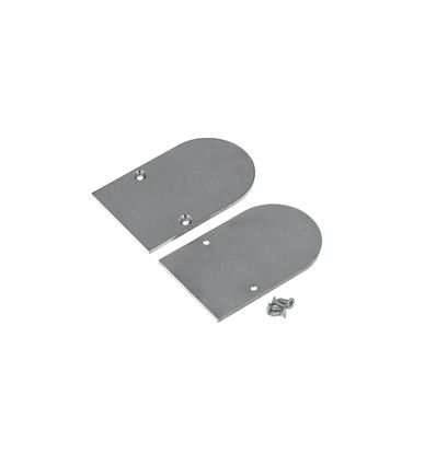 1 stk. Endestykke NAMI23 - Metall, rustfritt stål