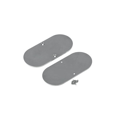 1 st. ändstycke NAMI23-D9 - Metall, rostfritt stål