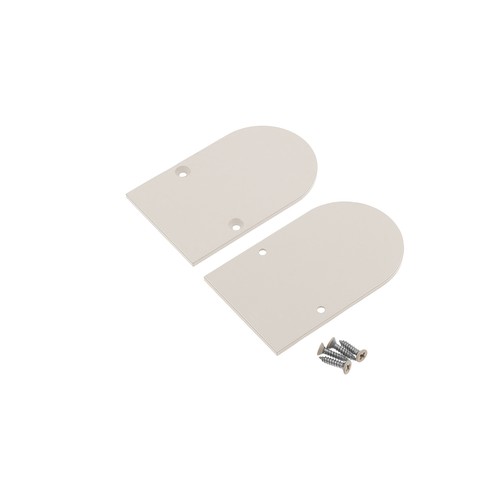 1 pièce Embout NAMI23 - Métal, laqué beige