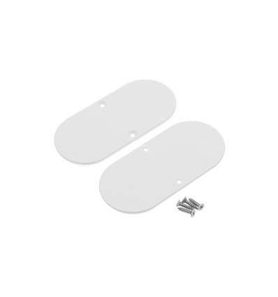 1 pièce Embout NAMI23-D9 - Métal, laqué blanc