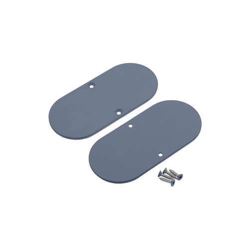 1 pièce Embout NAMI23-D9 - Métal, laqué bleu poussiéreux