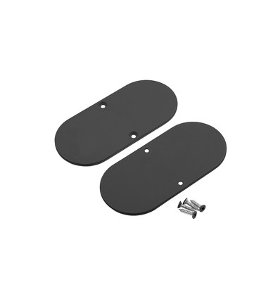 1 pièce Embout NAMI23-D9 - Métal, laqué gris foncé