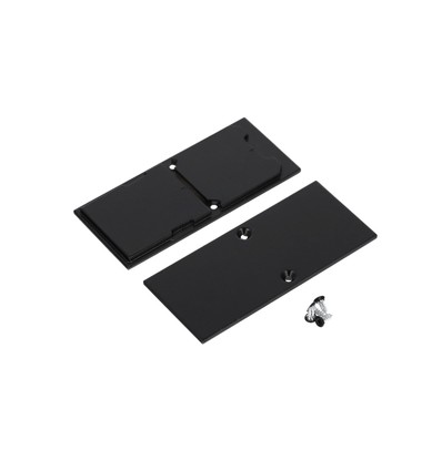 1 st. ändstycke COMBO30-01A-E9 - Metall, svart