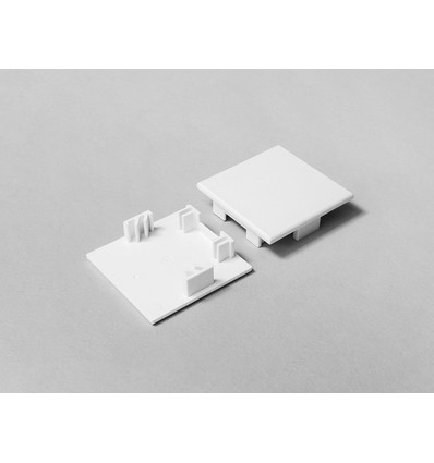 1 st. ändstycke PHIL53 - Vit