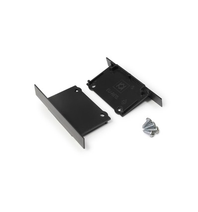 1 stk. Endestykke PHIL RECESSED - Sort