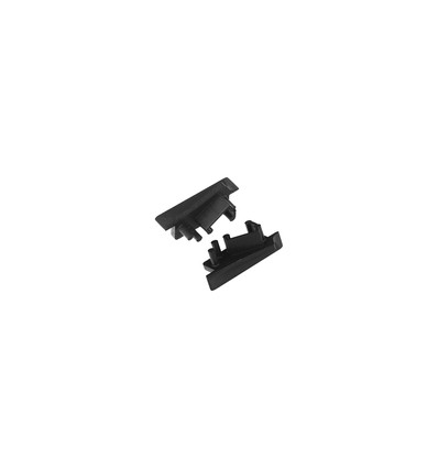 1 pièce Embout DIAGONAL10 - Avec trou, noir