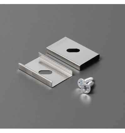 1 st. Monteringsbeslag U - Rostfritt stål