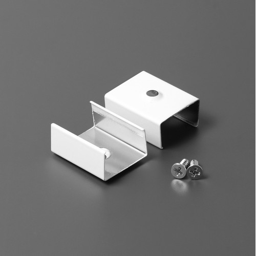 1 pc. Support de montage U4 - Encastré, laqué blanc