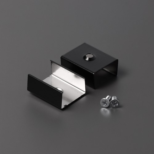 1 pc. Support de montage U4 - Encastré, noir