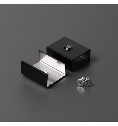 1 pc. Support de montage U4 - Encastré, noir