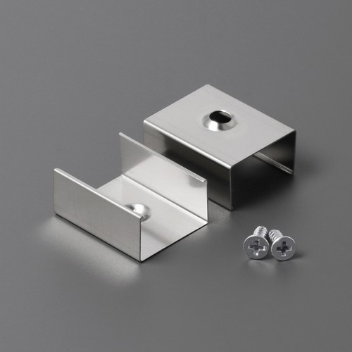 1 pc. Support de montage U4 - Encastré, acier inoxydable