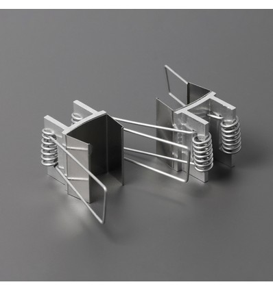 1 st. Monteringsbeslag U4 - Fjäder, rostfritt stål