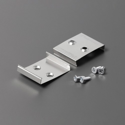 1 pc. Support de montage en W - Affleurant, acier inoxydable